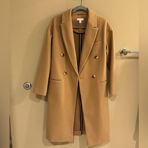 Topshop double breasted coat